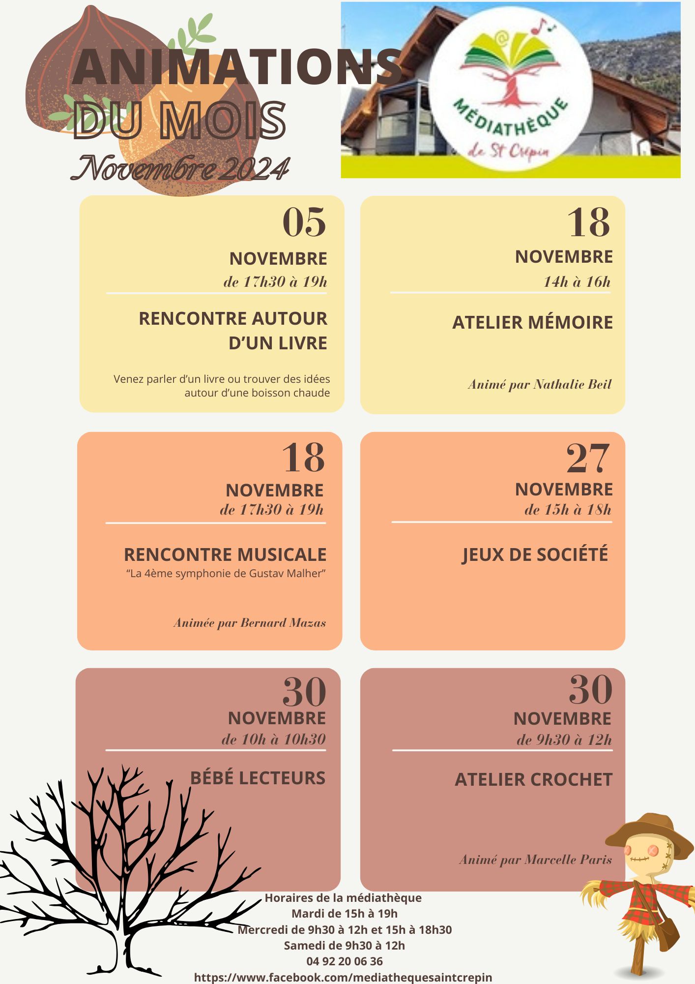 animation novembre