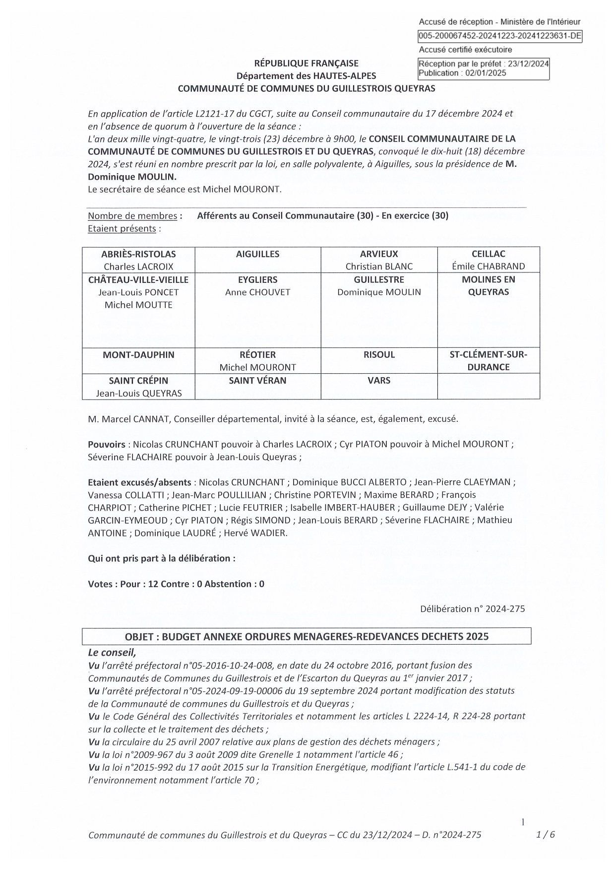 redevance déchets 2025 1