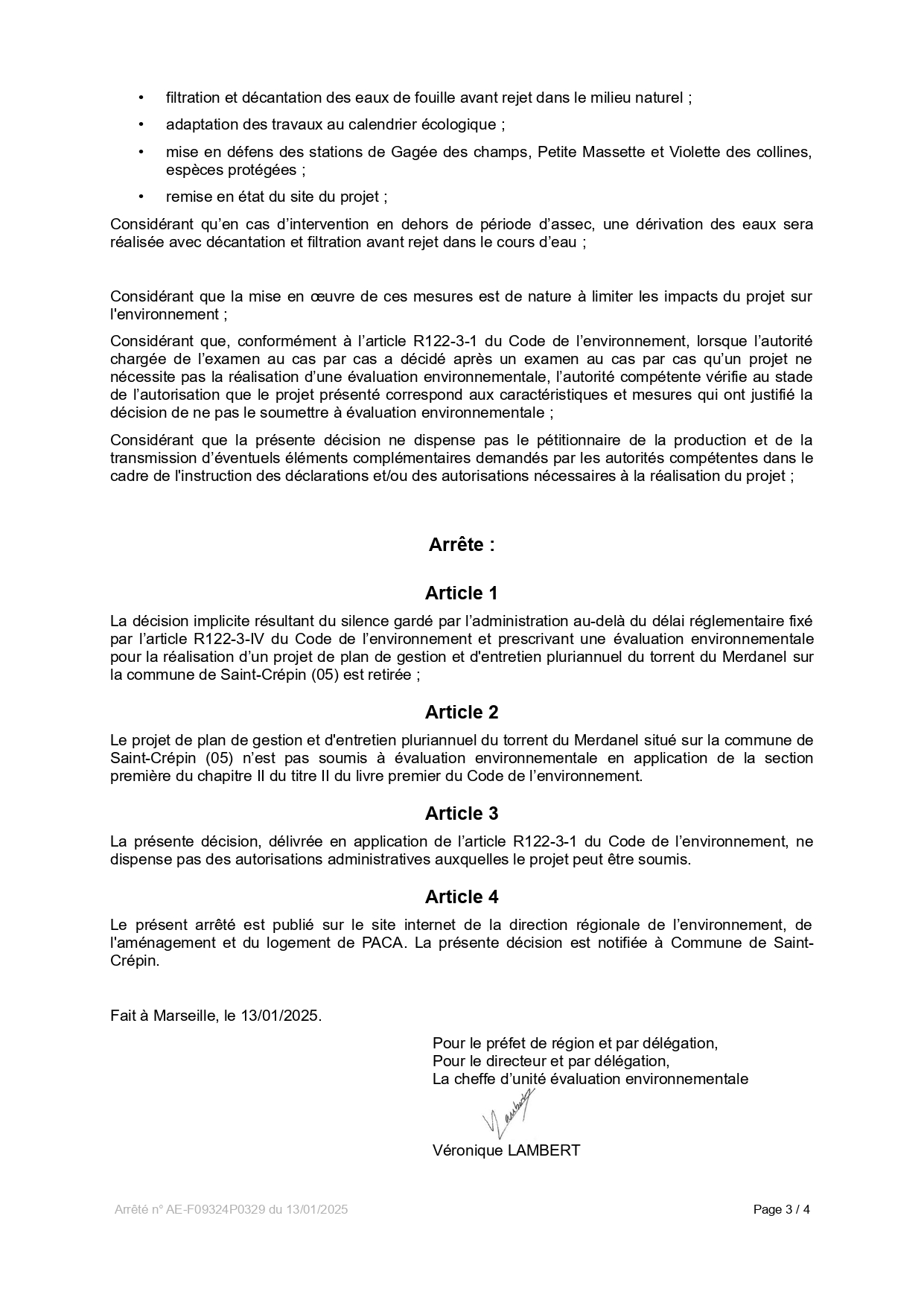 Merdanel réponse par le cas
