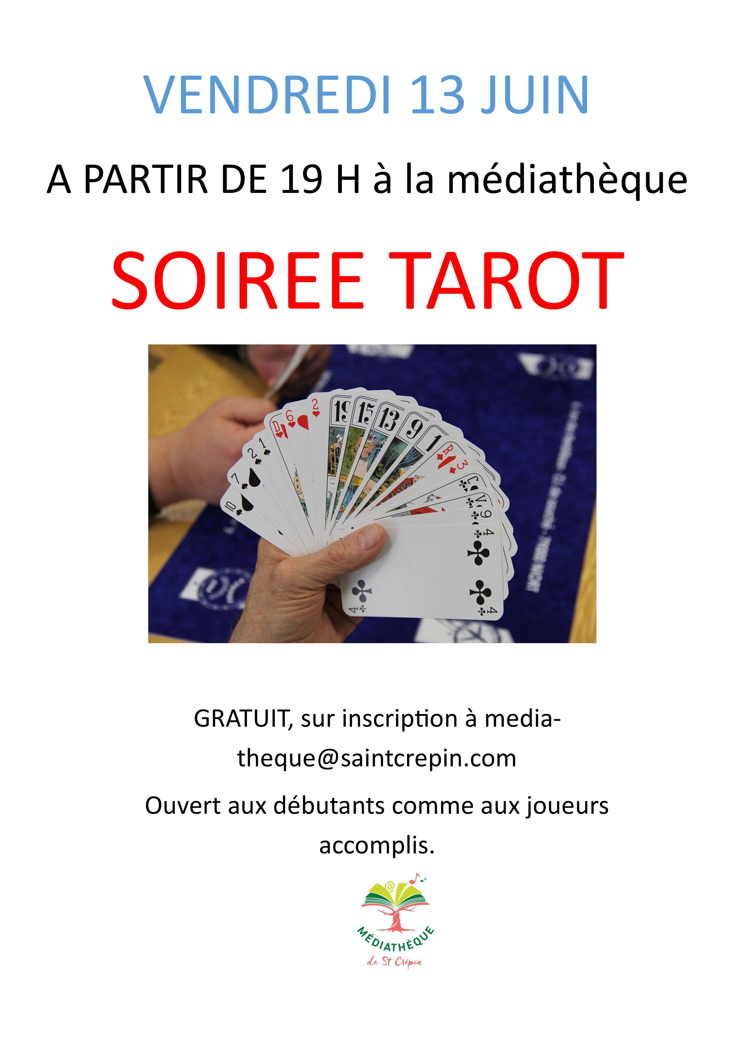 animation médiathèque tarots