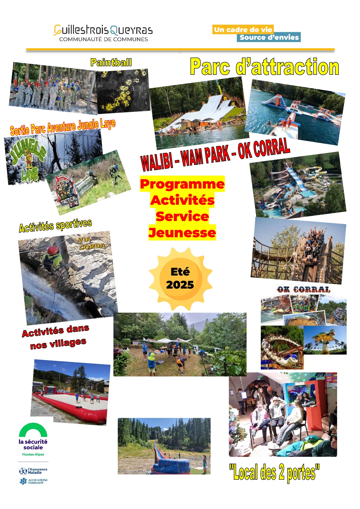 programme activités été 2025 