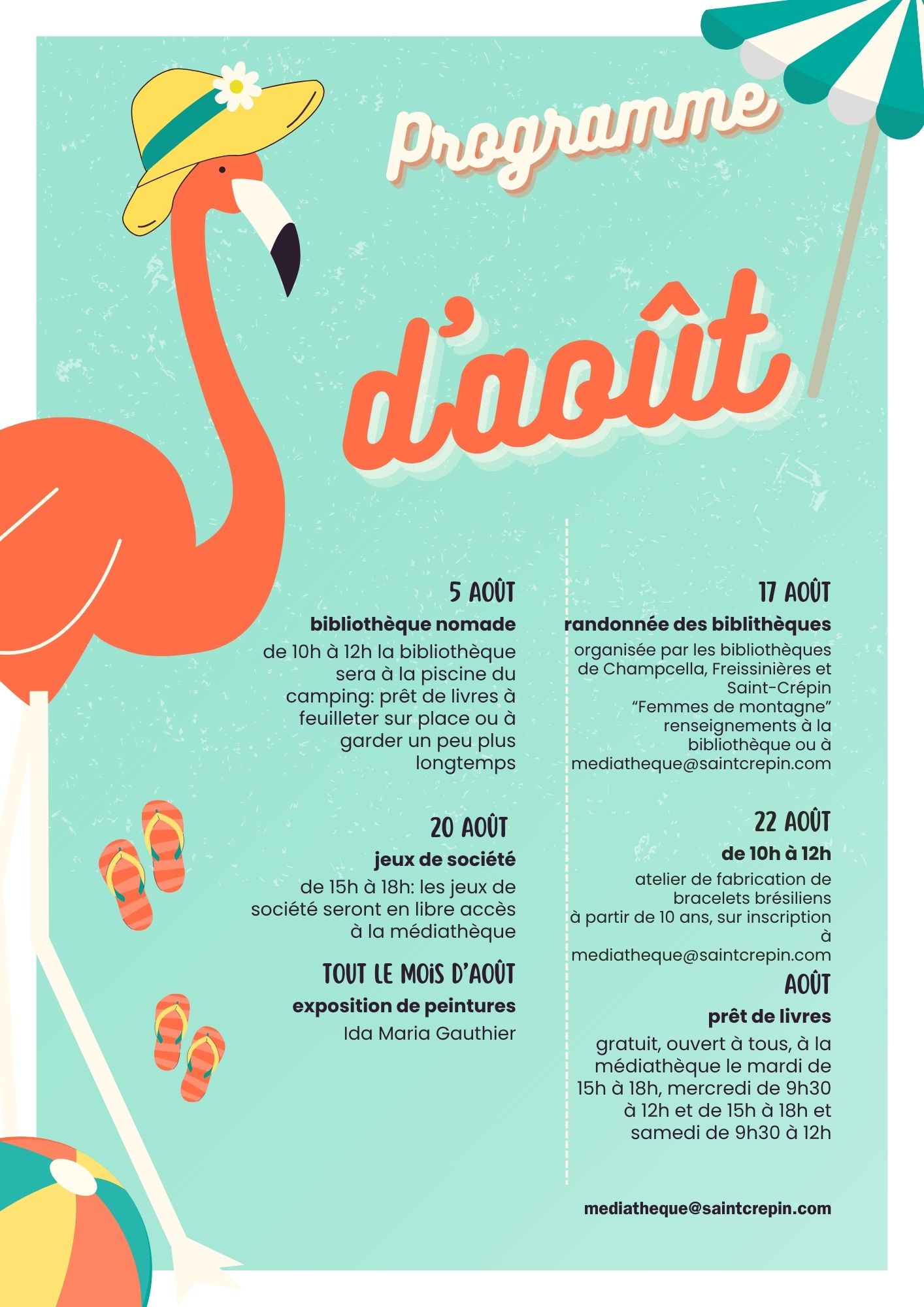 animation médiathèque 