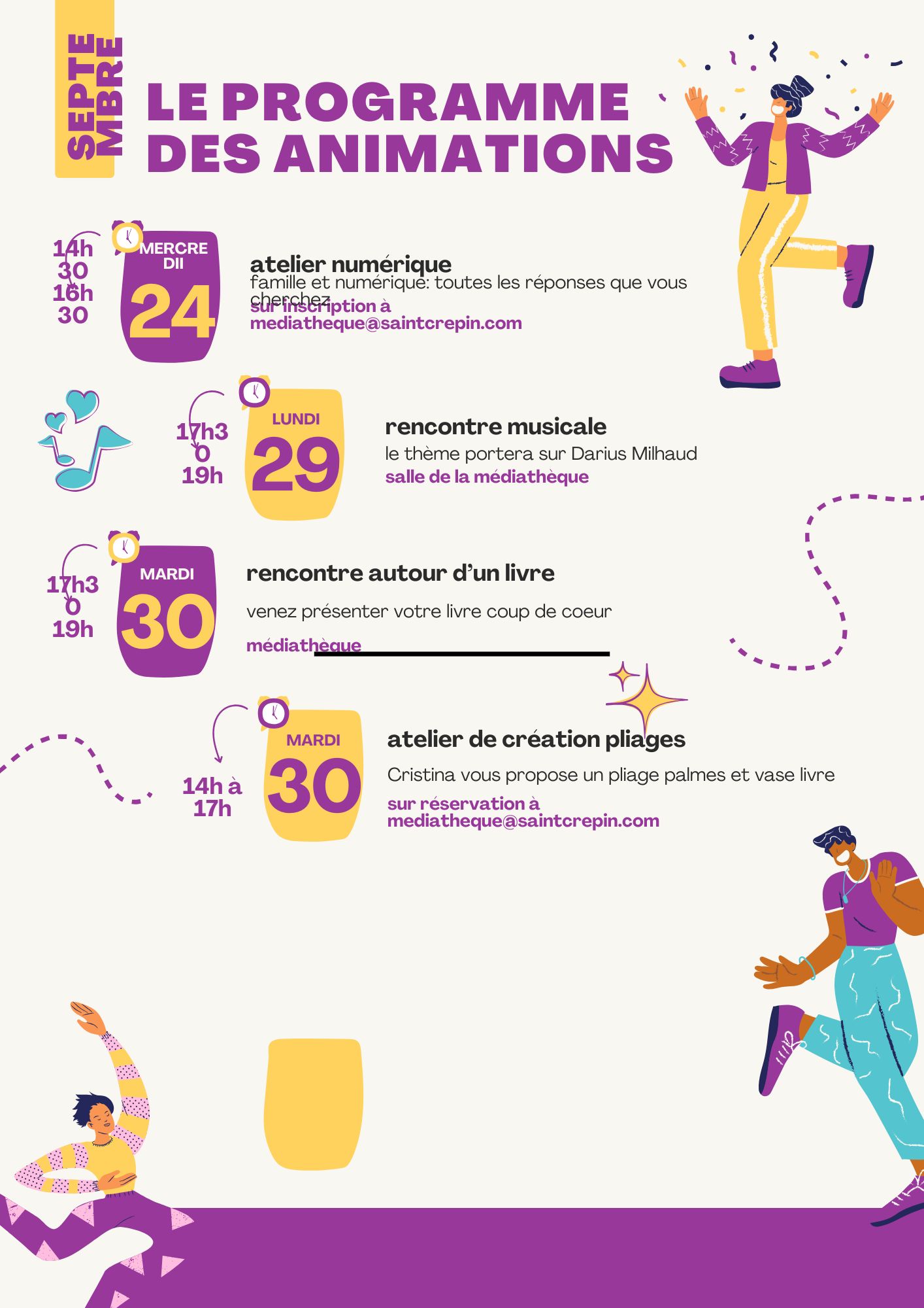 animation médiathèque 