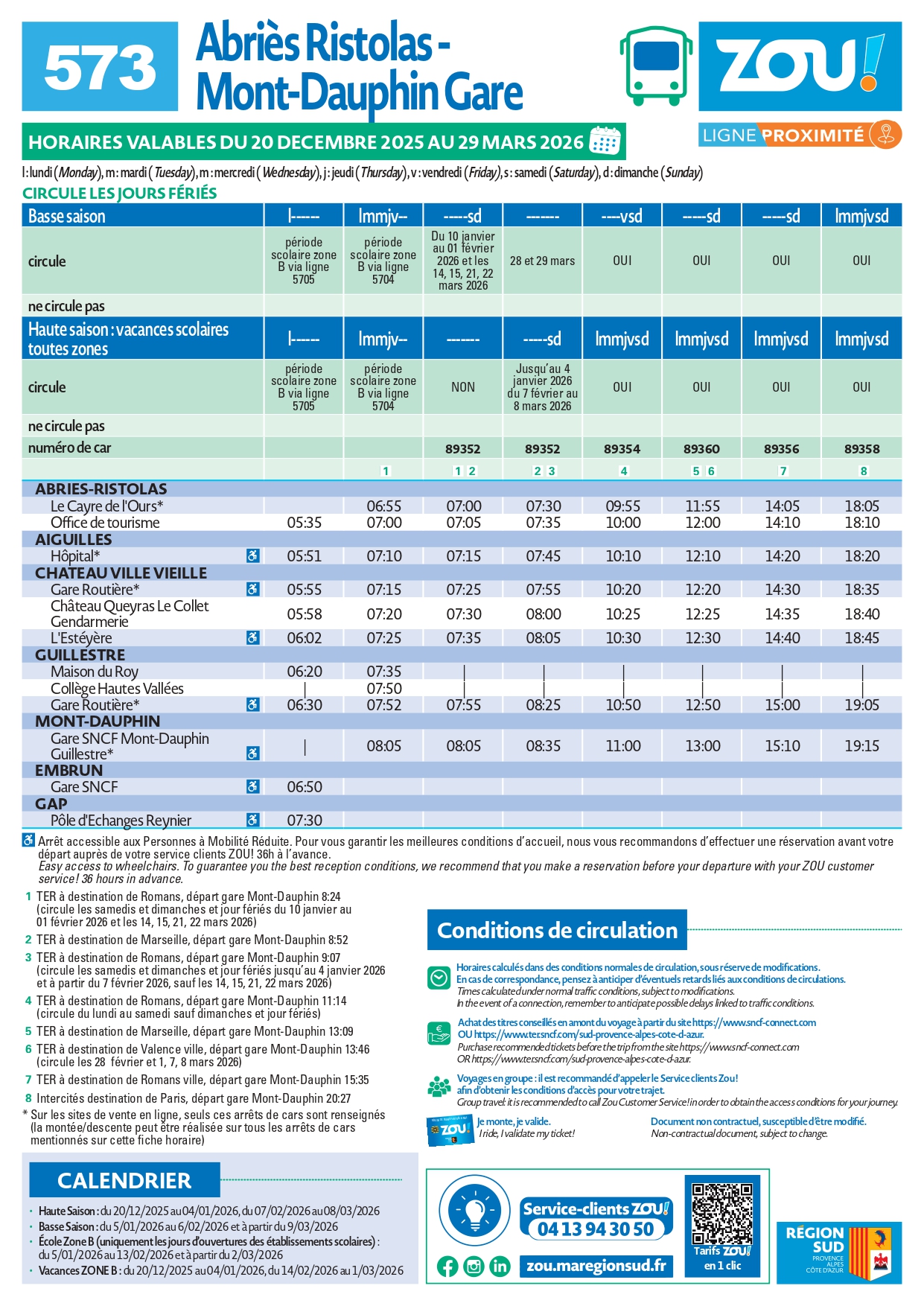 navette Mont Dauphin Ristolas navette Mont Dauphin Ristolas