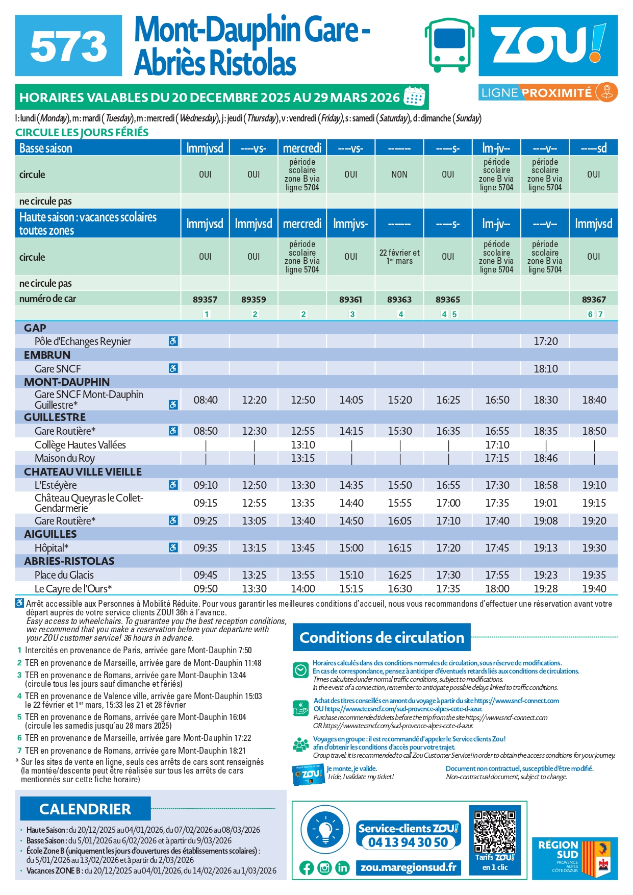 navette Mont Dauphin Ristolas navette Mont Dauphin Ristolas