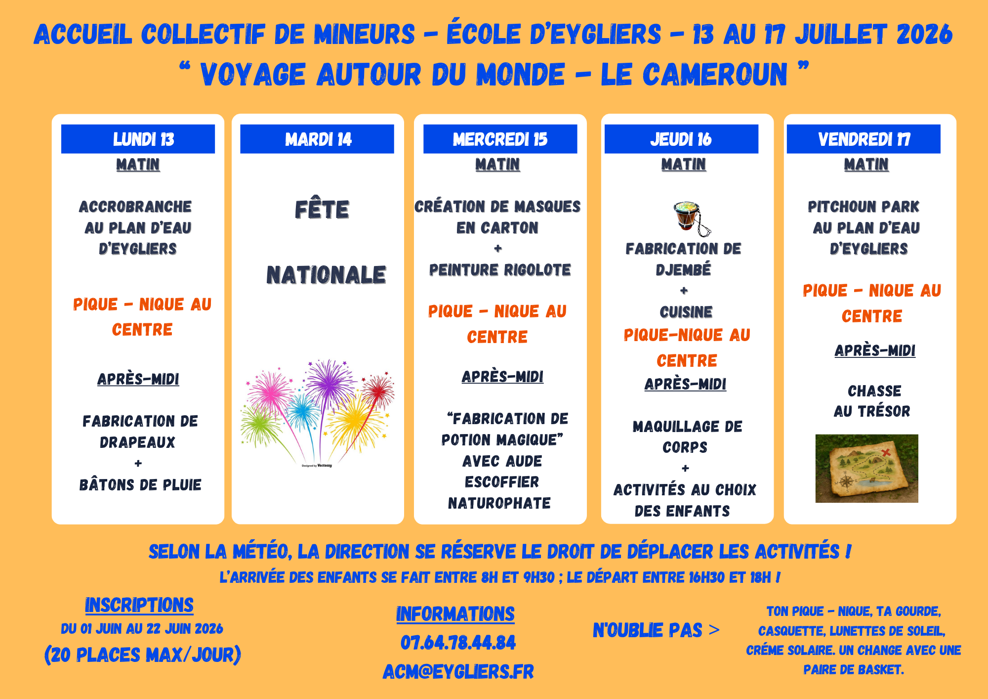 programme eygliers 2026 - 2