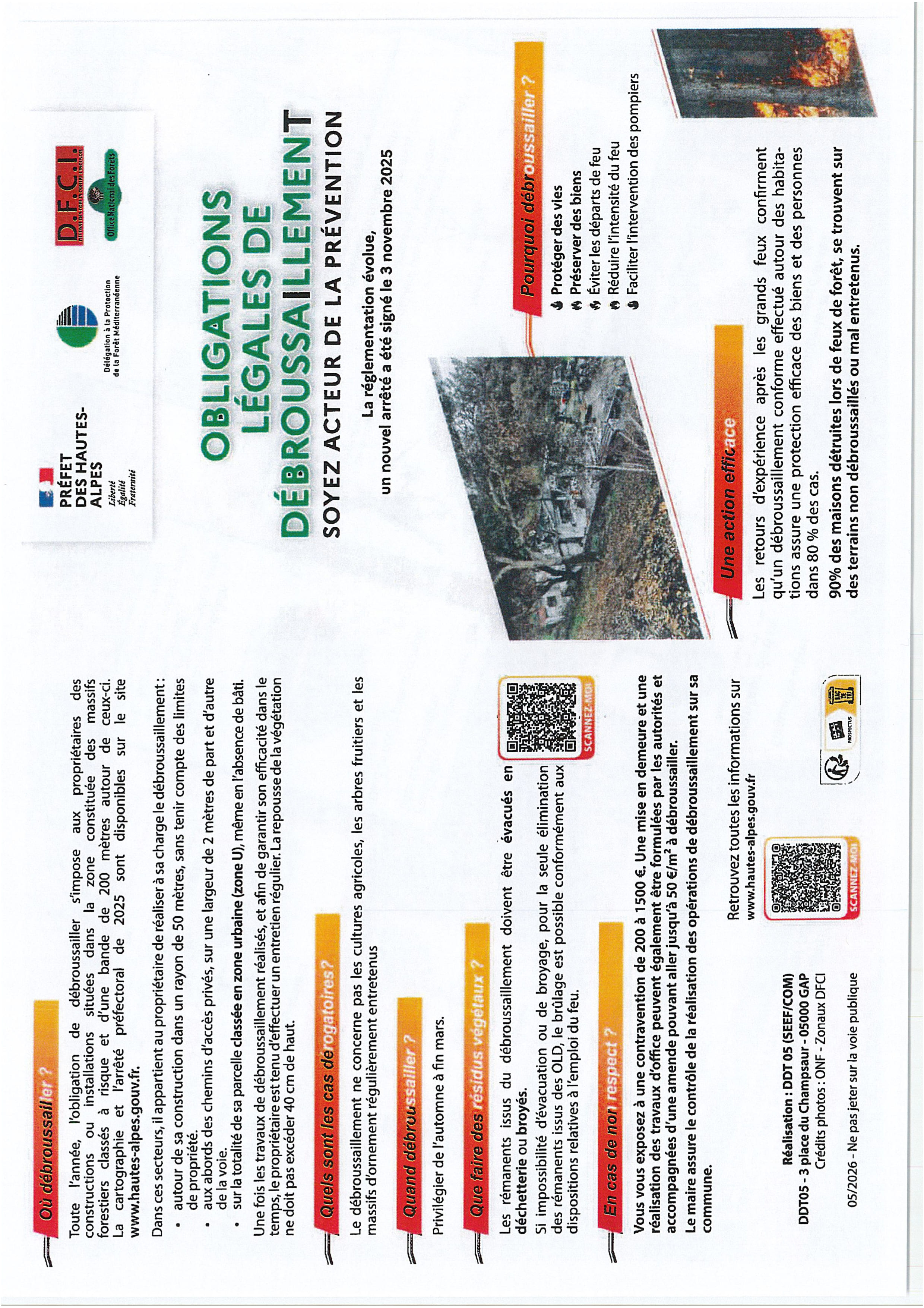 Débroussaillement Débroussaillement