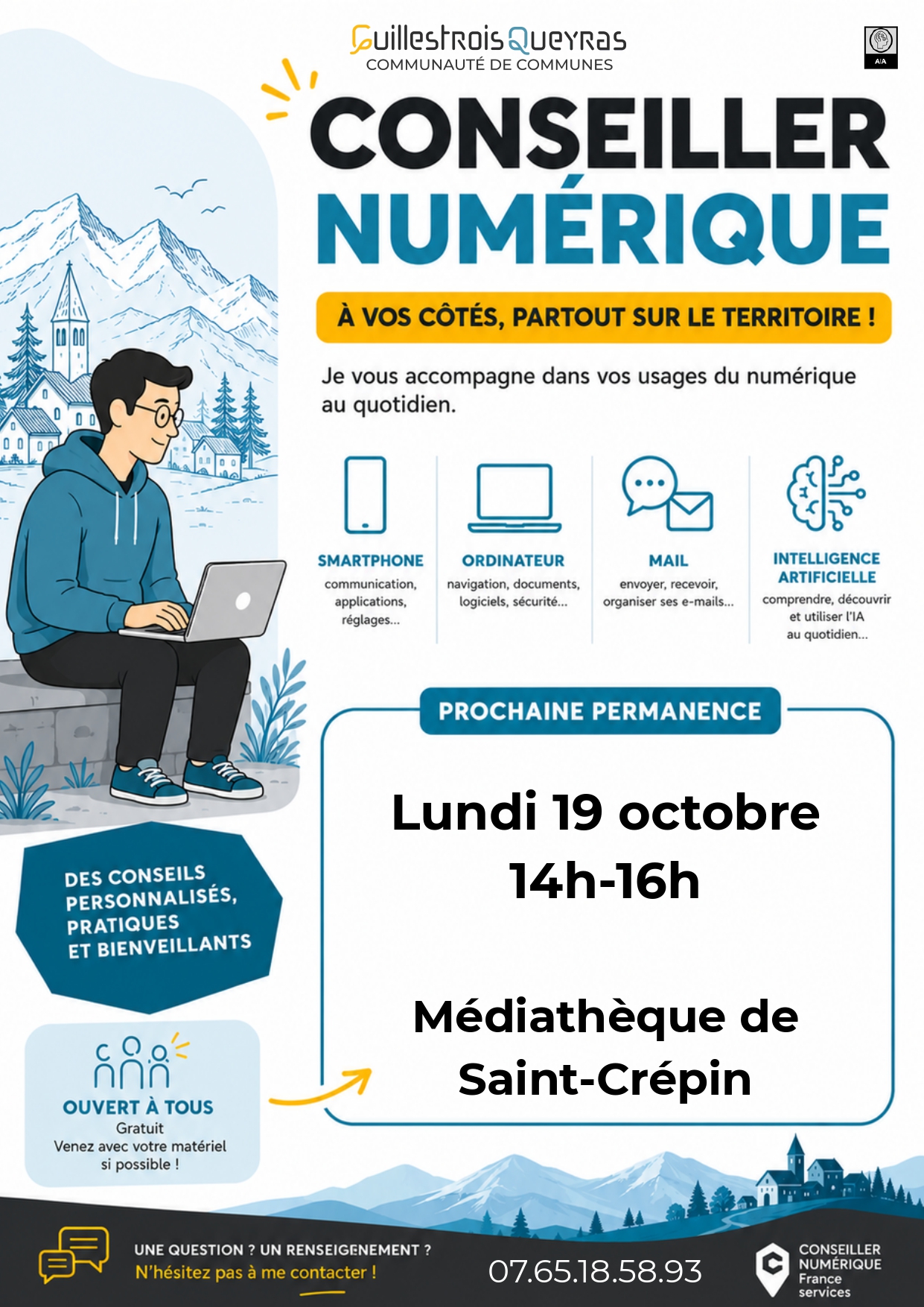 permanence conseiller numérique
